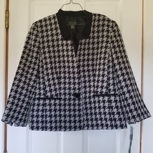 Black and White Blazer